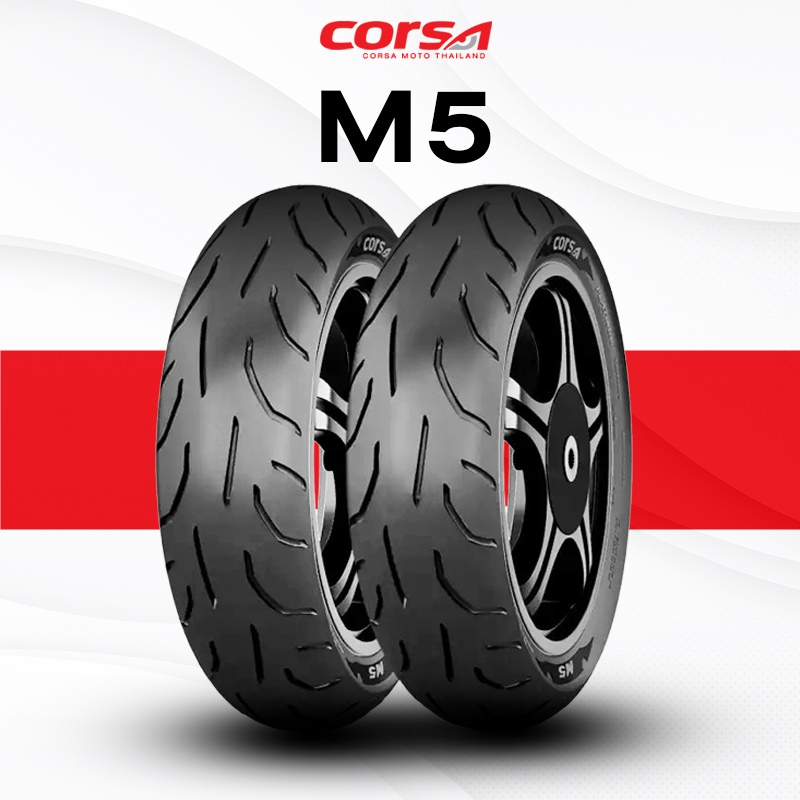 Ban Motor Corsa M5 Tubeless Grip Kuat Nyaman Dipakai Harian 110-/90-12 110/70-13 150/60-13