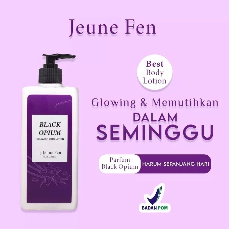 Jeune Fen Black Opium collagen Body Lotion Viral