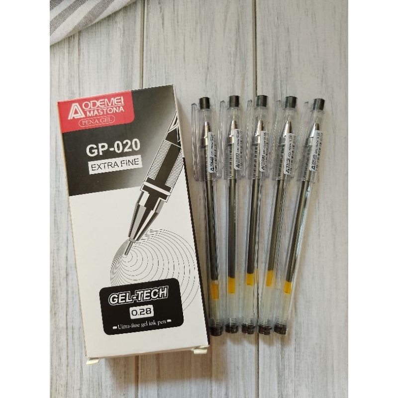 

(12PC)BOLPOIN AODEMEI GP-020 0.28 HITAM