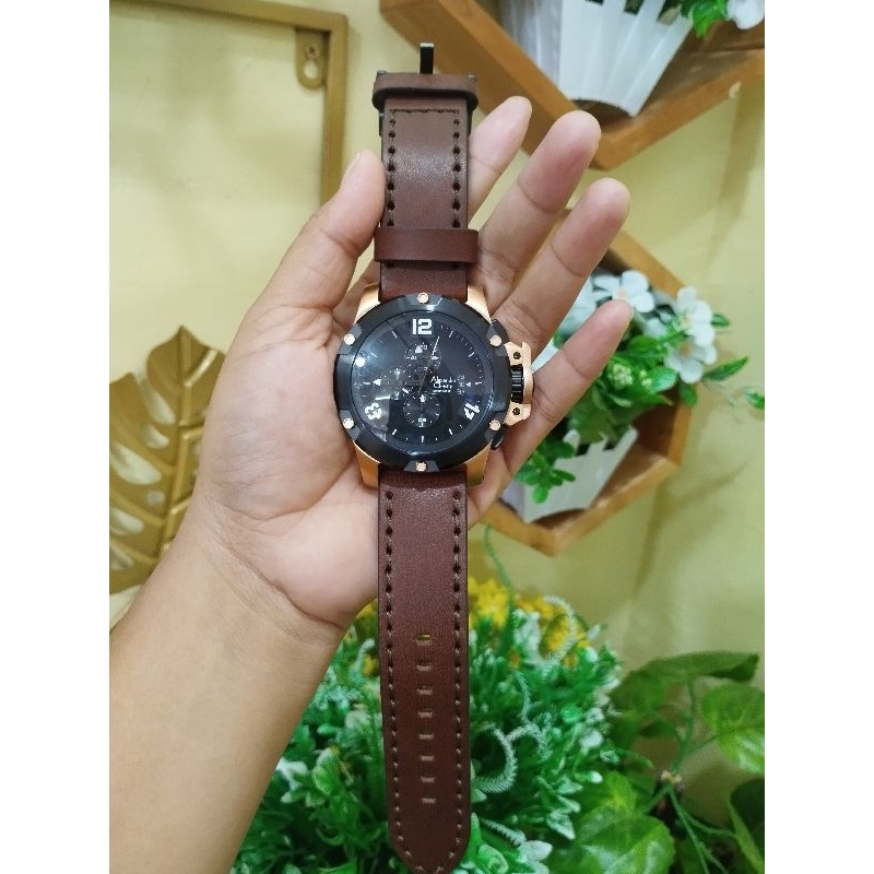 Alexander Christie Kulit coklat seri 6295MC