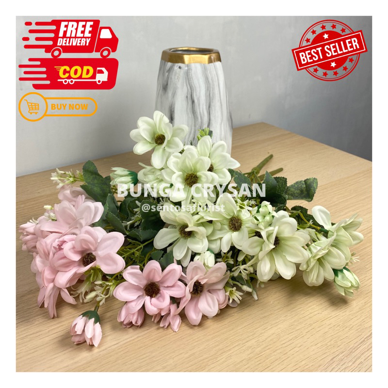 BUNGA CRYSAN IMPORT/BUNGA CRYSAN BUCKET/BUNGA ARTIFICIAL IMPORT