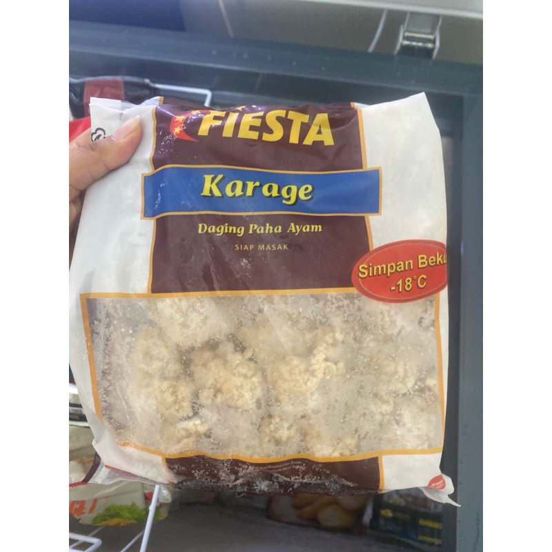 

AGEN FROZEN FOOD - FIESTA CHIKEN KARAGE 500gram