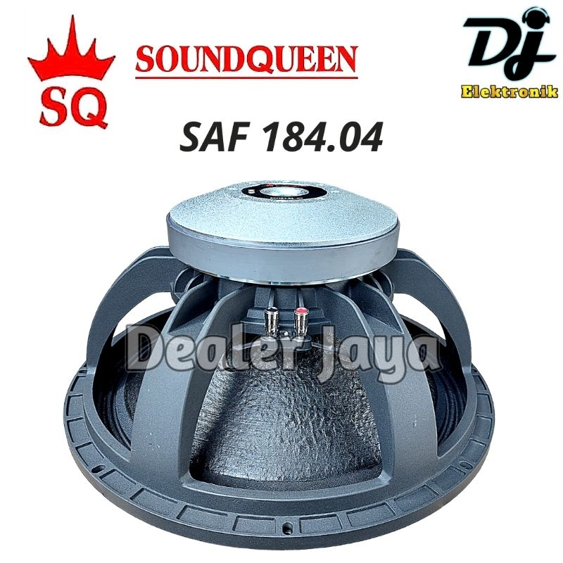 Speaker Komponen Soundqueen SAF 184.04 / SAF184.04 / SAF 184 - 18 inch (BKN Lavoce)