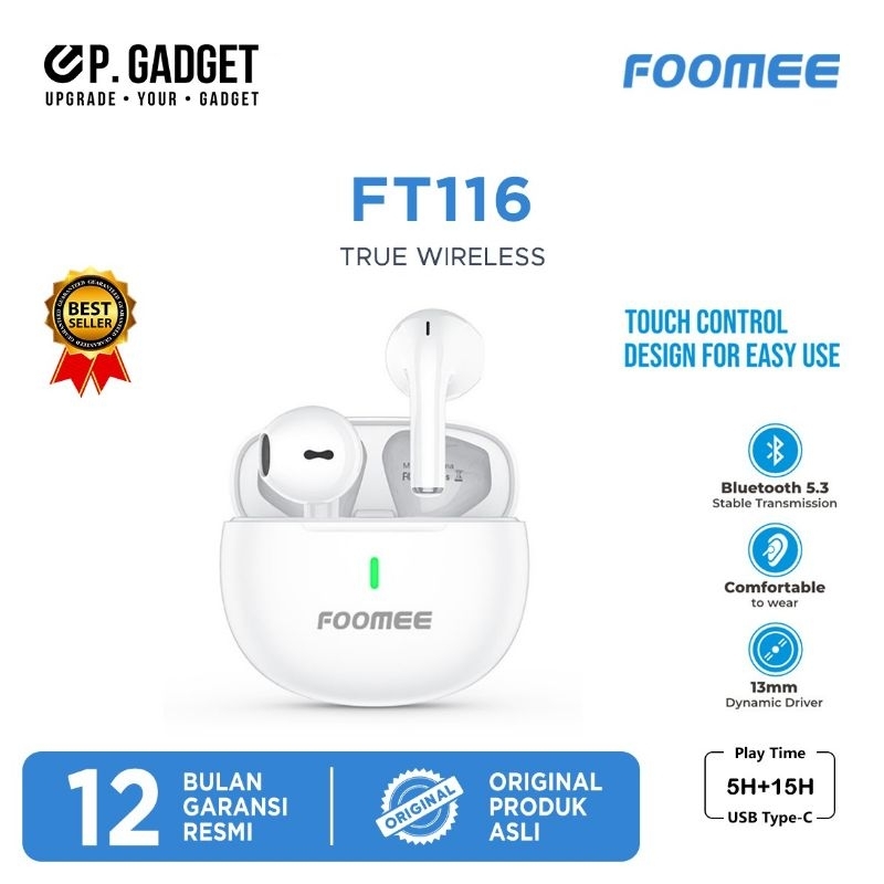 FOOMEE TWS  FT116 (NEW) FOOMEE PONTIANAK