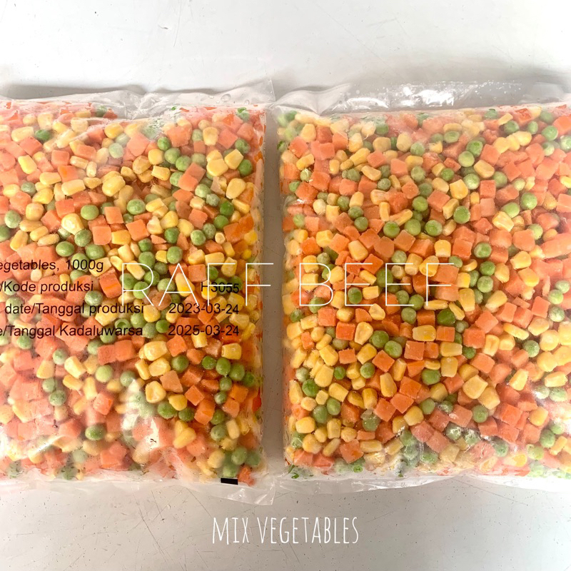 

Mix Vegetables 4 Ways 500gr & 1kg