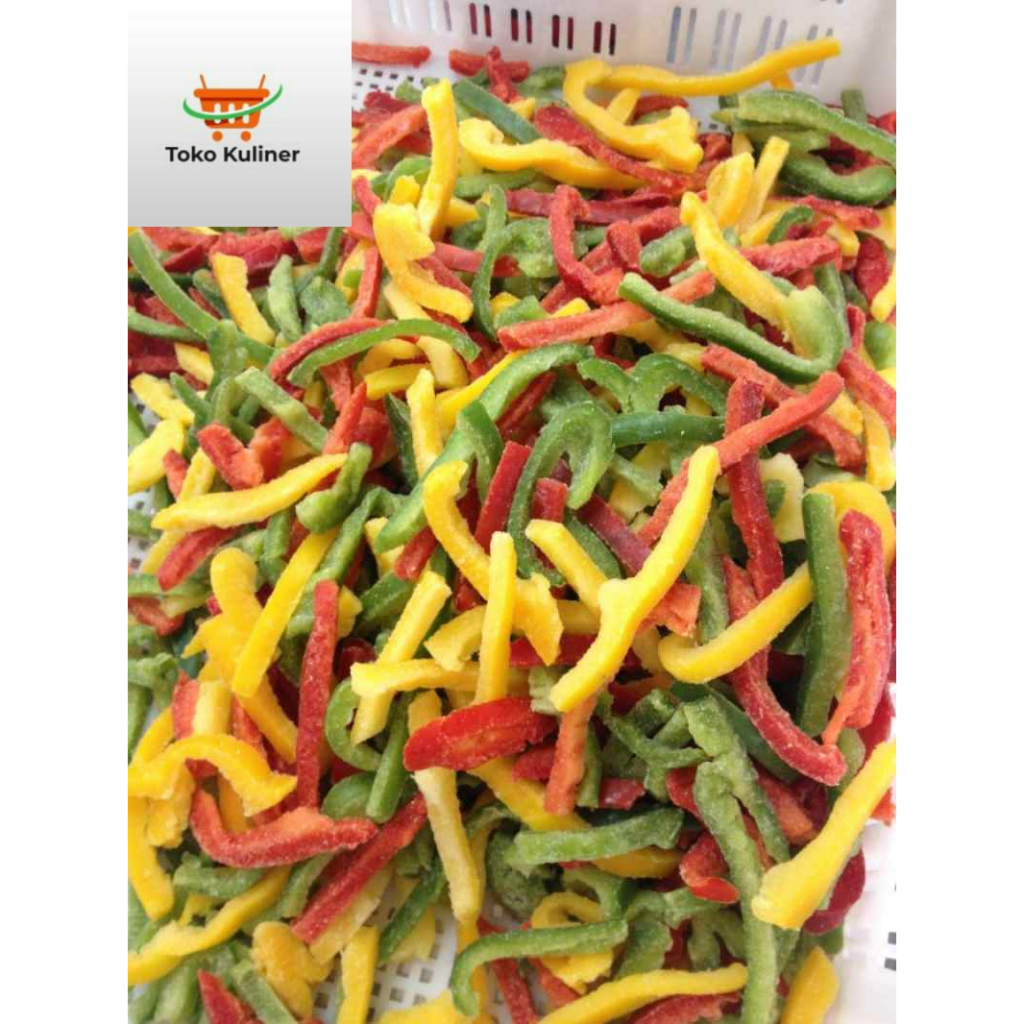 

Paprika Slice Frozen 1kg