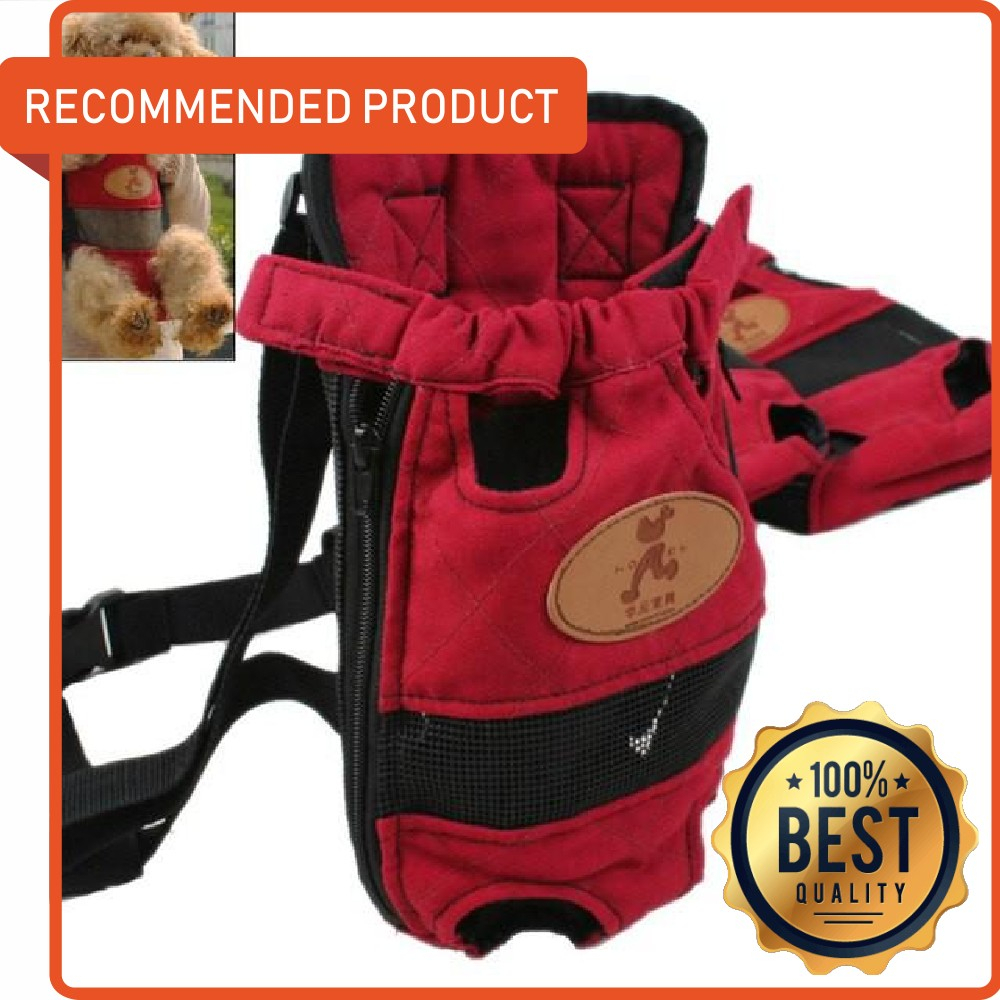 Tas Gendongan Kucing Anjing Tas Ransel Kucing Anjing Pet Cargo Gendongan Depan Belakang Besar Kecil 