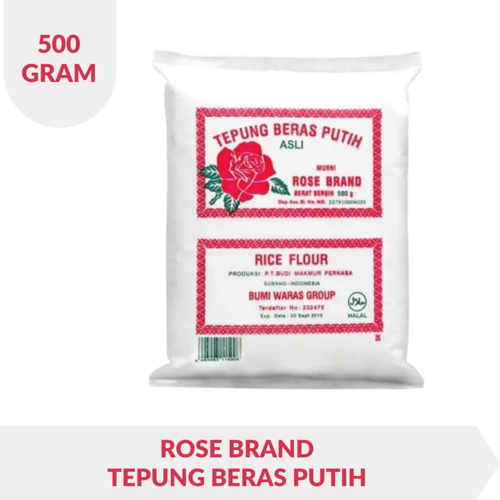 

Rose Brand Tepung Beras 500 Gram