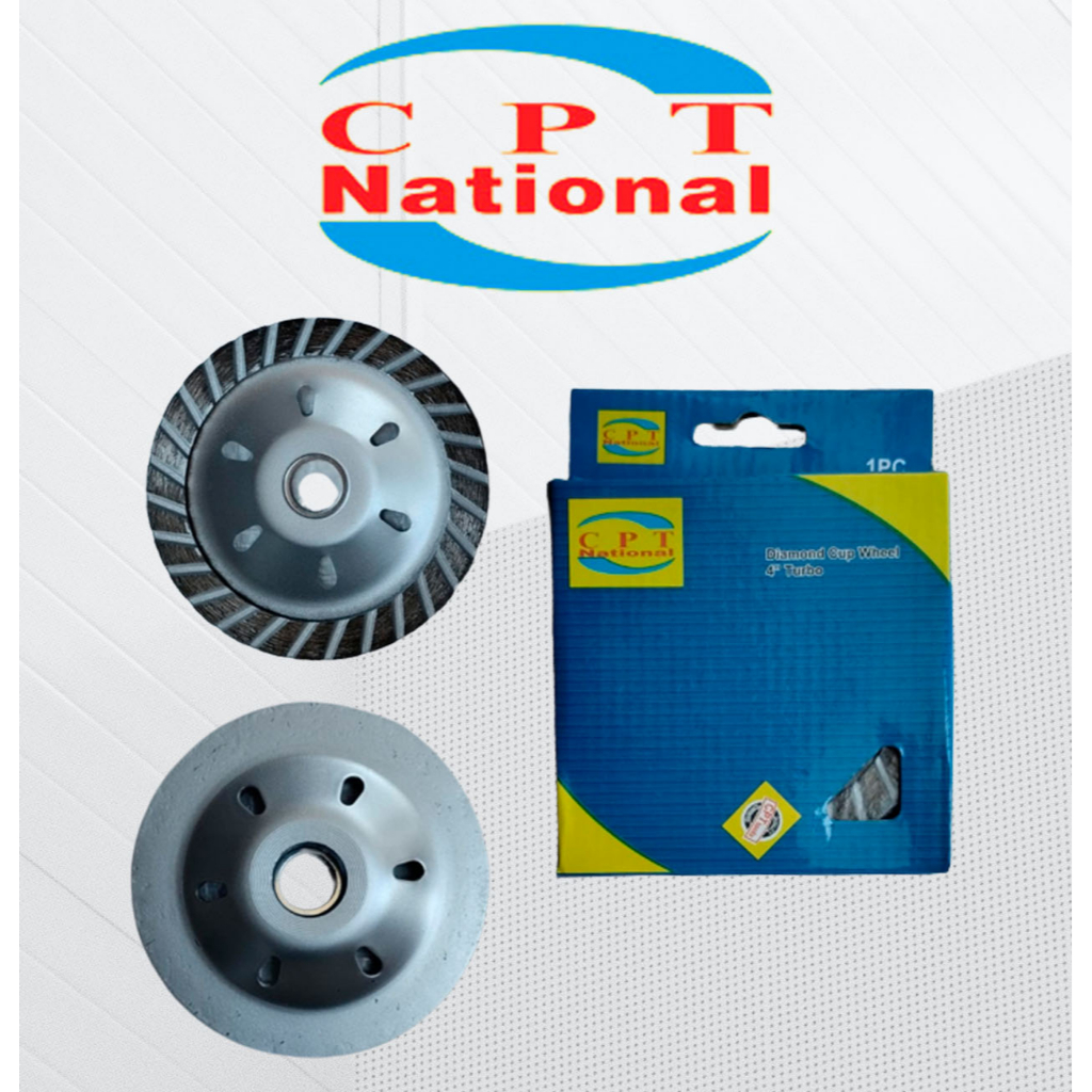 CPT NATIONAL Diamond Cup Wheel Mangkok Gerinda 4Inch