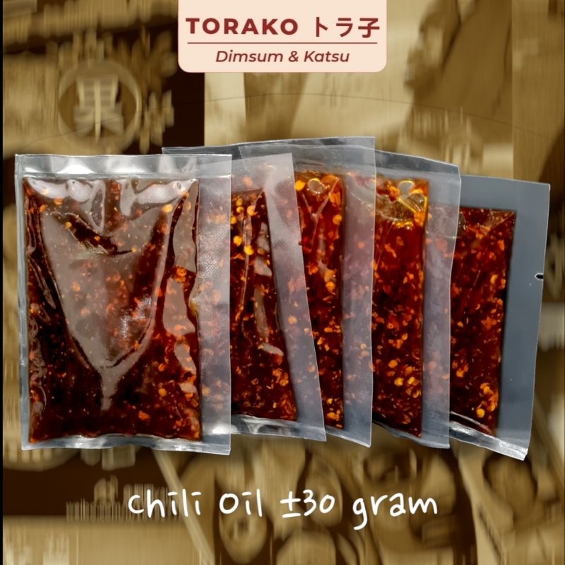 

Chili Oil / Minyak Cabai Sachet berat 30 gram