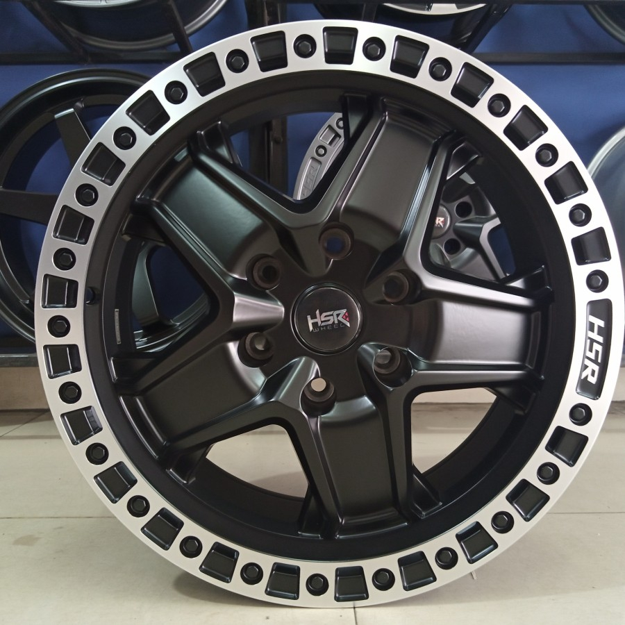 Velg Variasi Ring 20 Hsr WOLWAL Lubang 6 Velg Mobil Opel Blazer Triton Ranger Everest Trailblazer