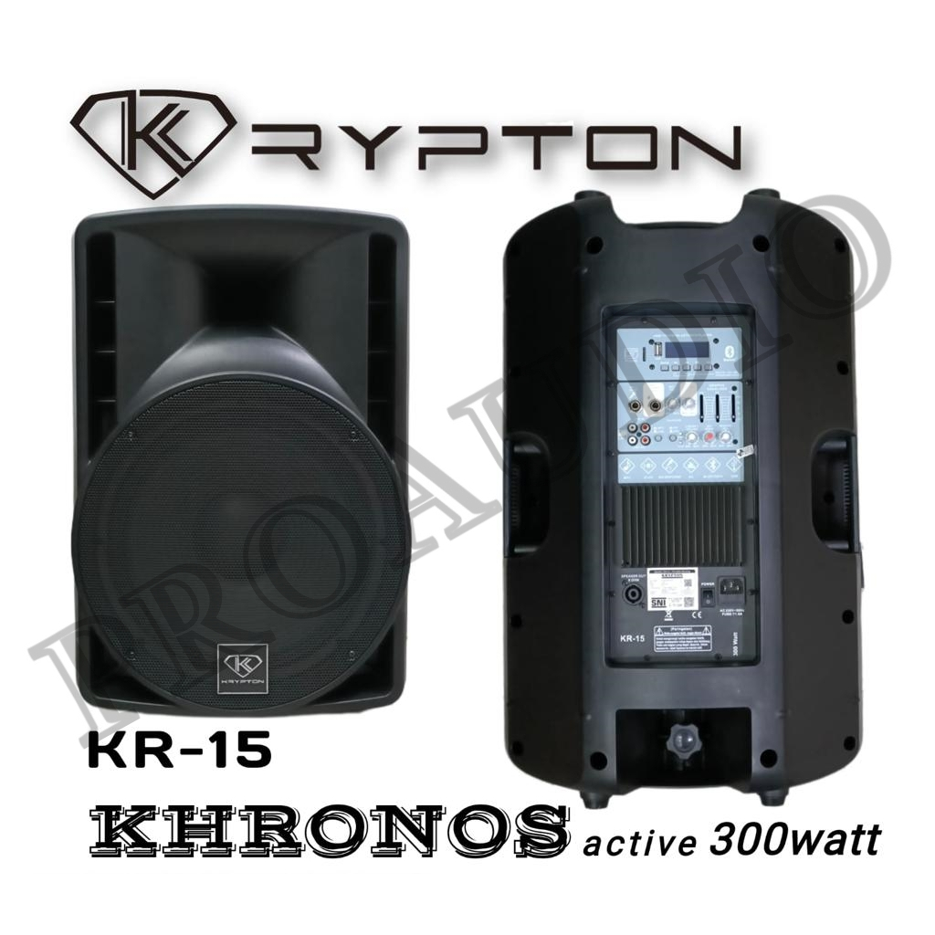 SPEAKER PASIF KRYPTON TIPE KHRONOS 15 INCH 300 WATT HIGH QUALITY