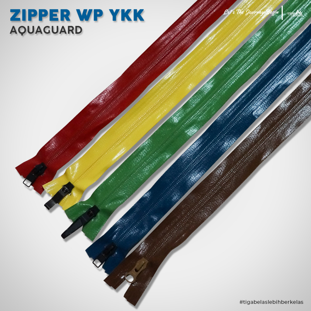 Zipper Resleting Waterproof YKK AQUAGUARD