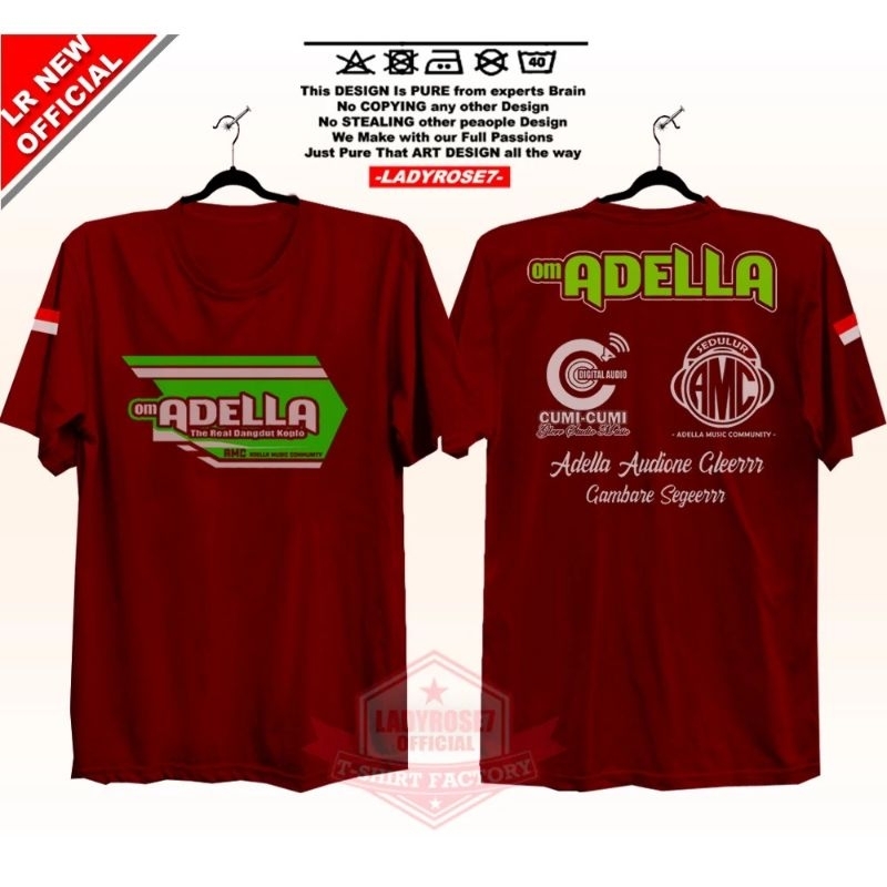 KAOS BAJU OM ADELLA TERBARU VIRAL