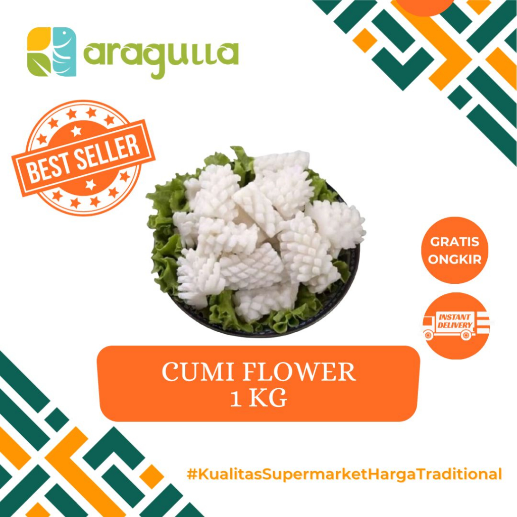 

Cumi Flower 1 Kg [Sayur - Sayuran Segar Instant / Express Surabaya] - Aragulla