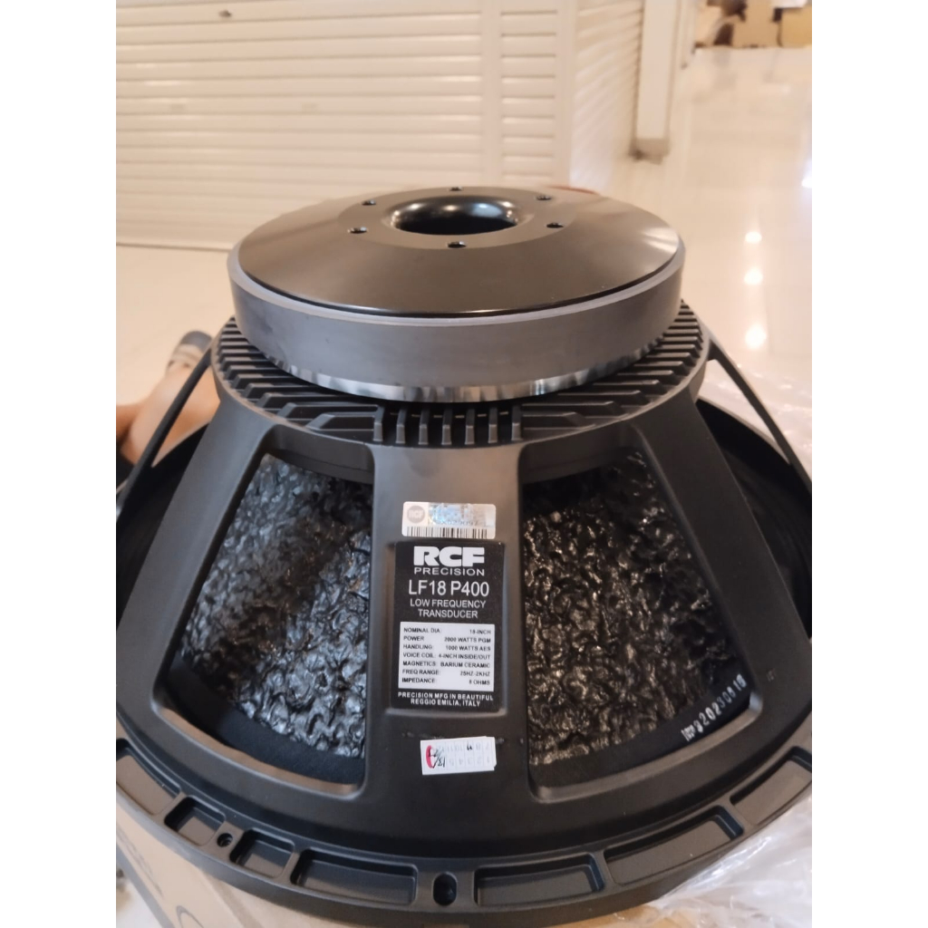 SPEAKER COMPONEN RCF L18 P400 ( 18 INCH ) GRADE A