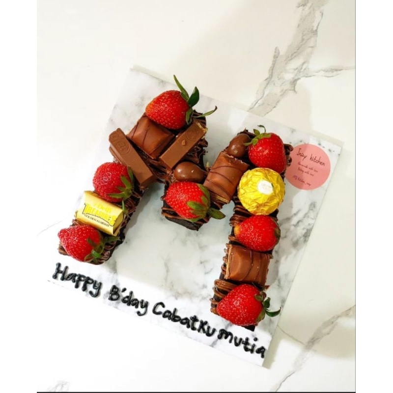 

brownies birthday cake/brownies ultah/Baca deskripsi