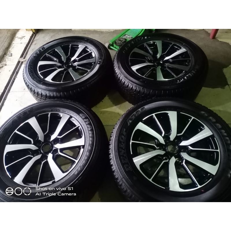 velg original Fortuner ring 18 plus ban cocok Fortuner dll #aslioriginal#fortuner