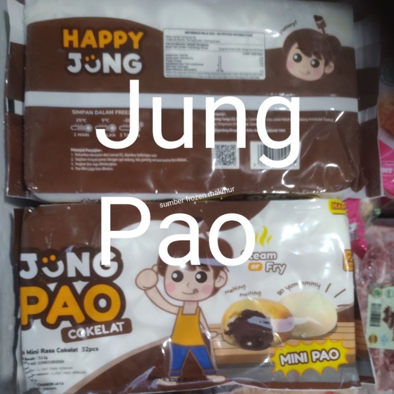 

mini pau bakpau coklat leleh meler kipao