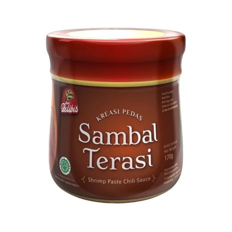

DUA BELIBIS Sambal Terasi 170 gr