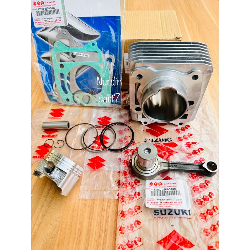 Blok Seher Komplit + Stang Seher Suzuki Satria Fu 150 Lama Satria Fu 150 Old Original Thailand