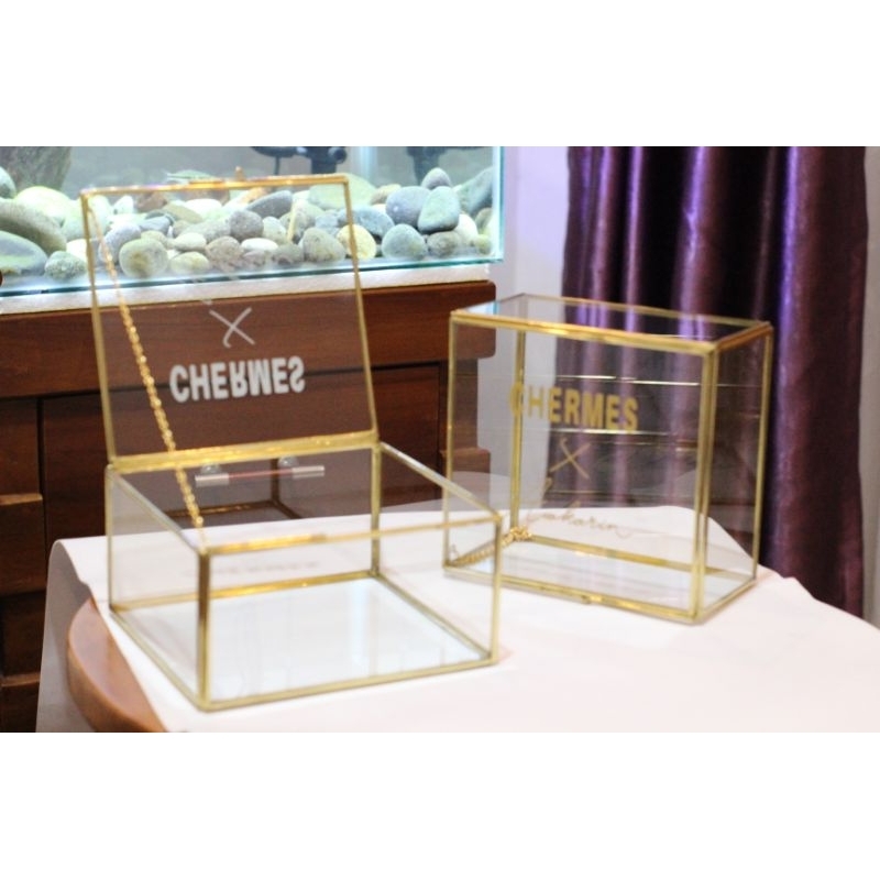 box mahar custom ukuran 25x25x10cm.