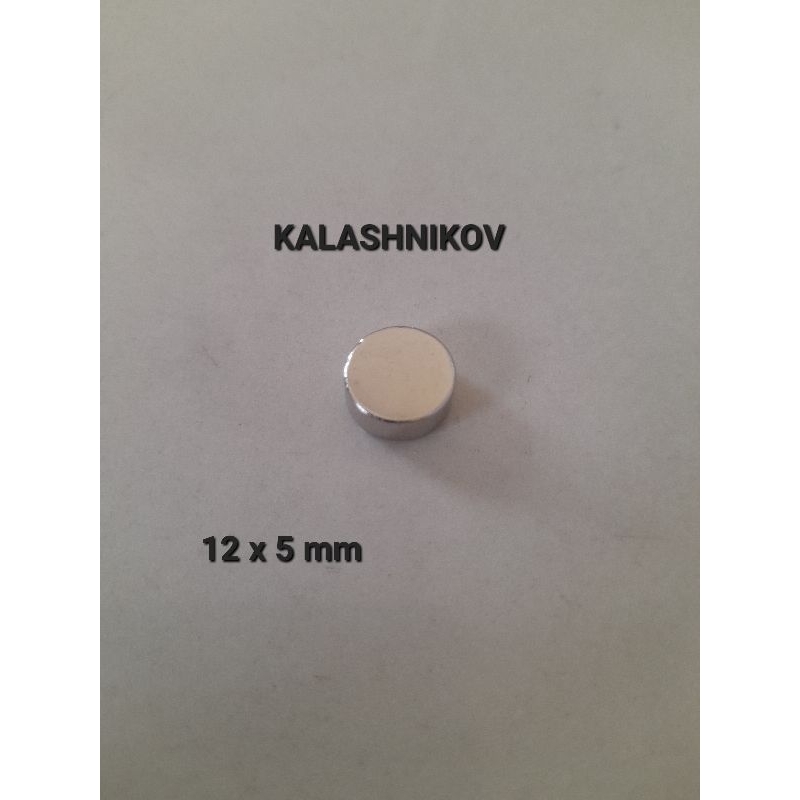Magnet Neodymium Bulat 12x5 mm 12x5mm 12 x 5 mm 12mmx5mm