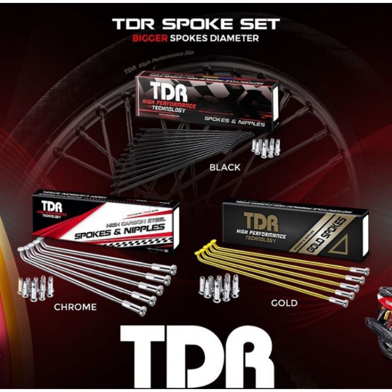 Ruji Jari Jari TDR Ring 14 17 18 Chrome hitam blue 2tone rainbow Ukuran 89 120 130 154 159 164 172 1