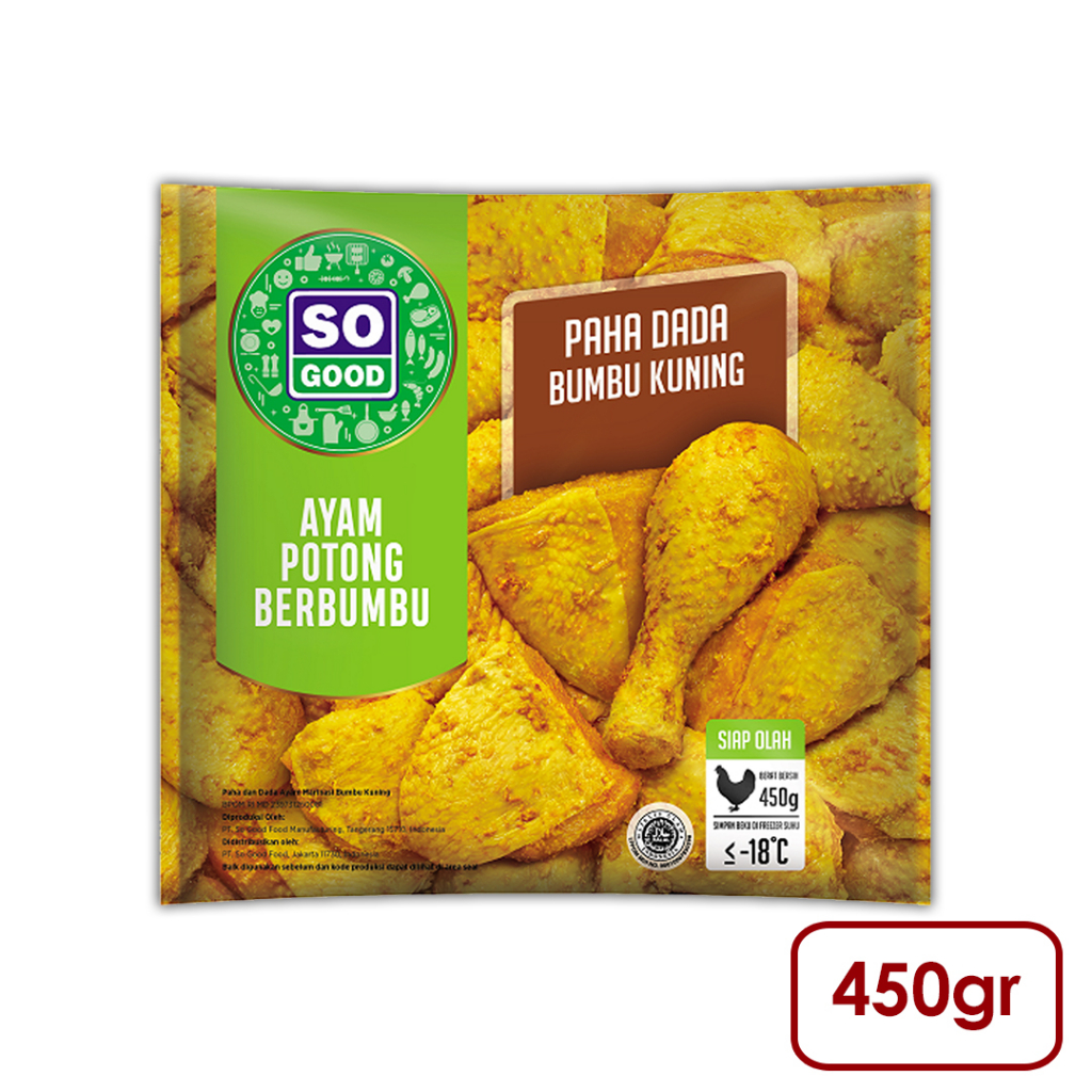 

SO GOOD Paha Dada Bumbu Kuning 450gr (Tahan suhu ruangan 3hari)