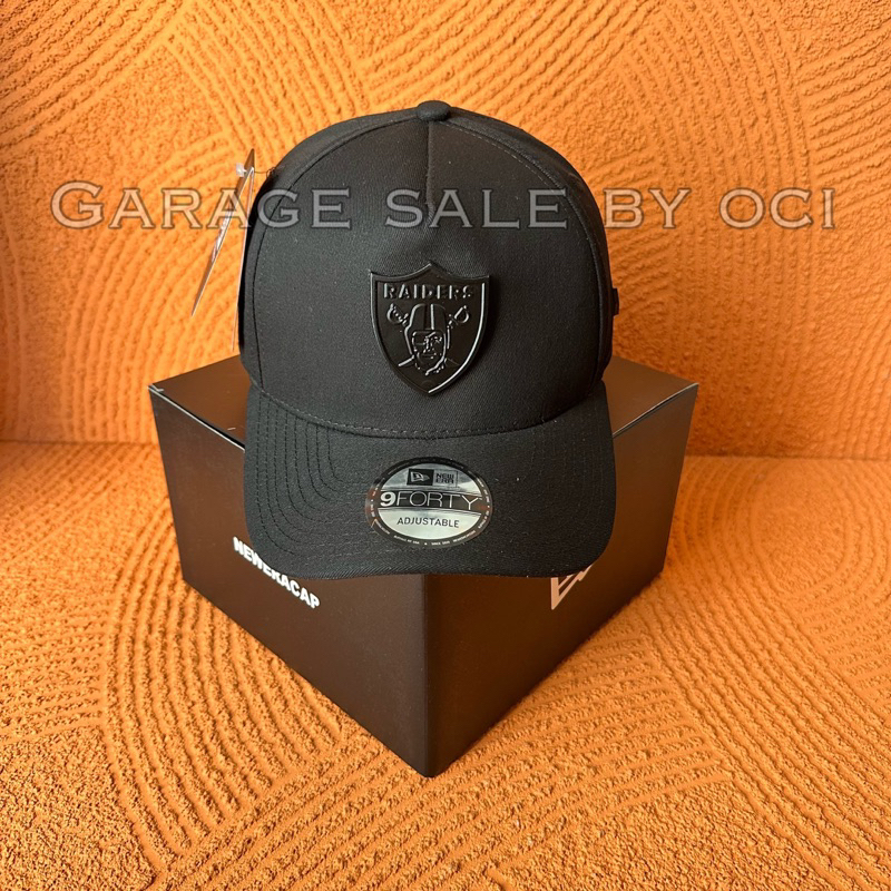 Topi New Era Logo Besi Raiders | New Era Caps Logo Raiders | Raiders NFL Caps | Topi New Era X NFL l