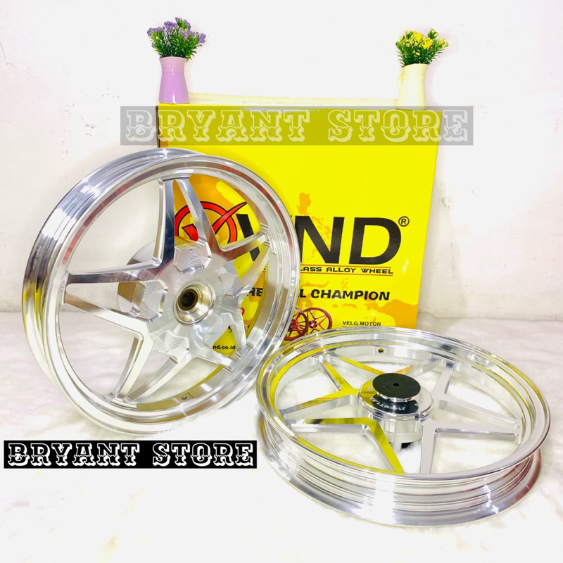 VELG VND RACING V SPEED 185x14 &amp; 215x14 - BEAT VARIO 110 SCOOPY SPACY GENIO VARIO 125 VARIO 150 VARIO110 VARIO125 VARIO150 VSPEED 185 215 RING 14