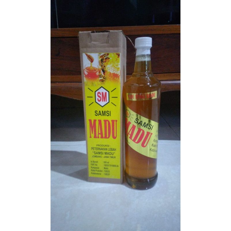 

madu asli 650 ml / madu murni / samsi madu tanpa campuran