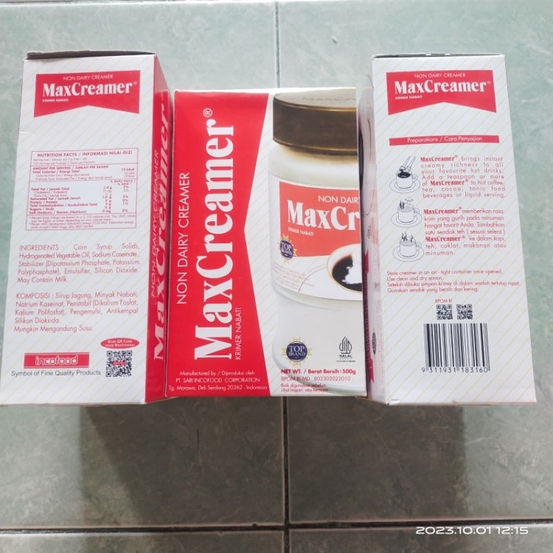 

krimer nabati Max Creamer non dairy creamer 500g