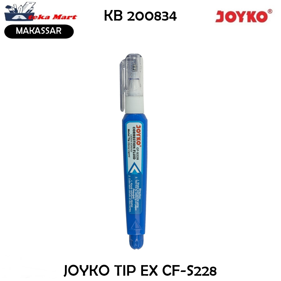 

[PCS] JOYKO TIP EX CF-S228 CAIRAN KOREKSI PENGHAPUS CAIR