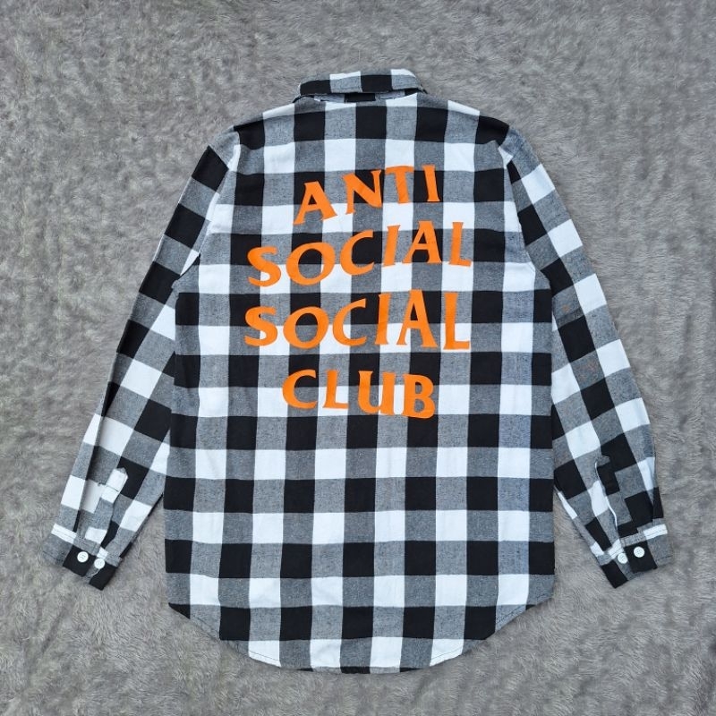 ASSC Anti Social Social Club flanel / kemeja