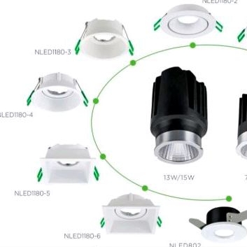 Rumah / Fitting Downlight - NVC NLED1180-3