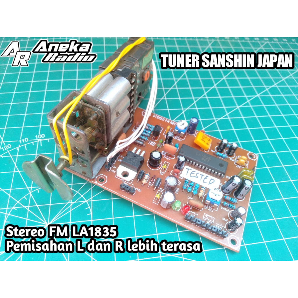 STEREO TUNER FM SANSHIN JAPAN