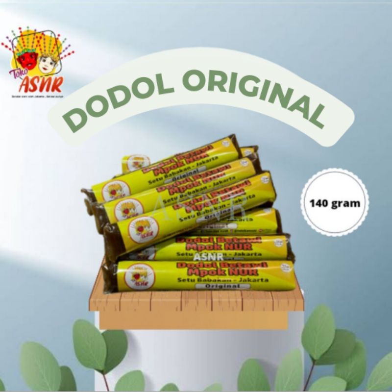 

Dodol Original Betawi Mpok Nur 140gr