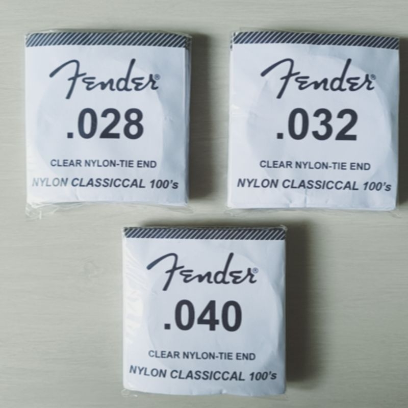 Senar gitar nilon eceran 1 pak, no 1,2&3