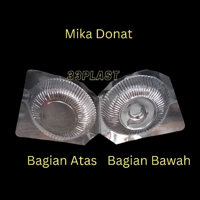 Mika donat tray donat Tempt donat Plastik