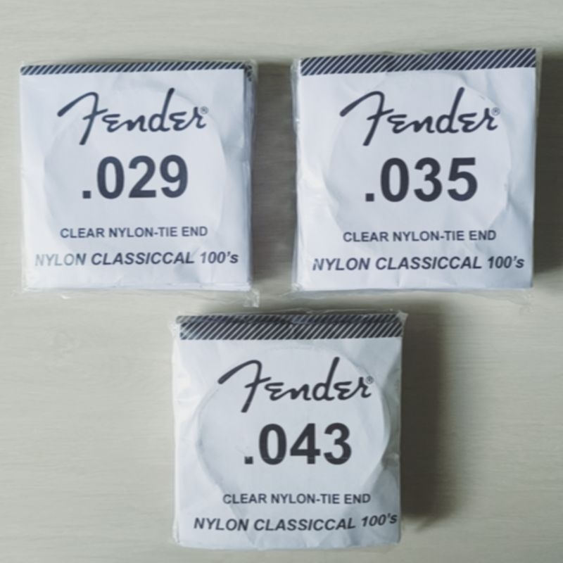 Senar gitar eceran nilon no 4,5&6. 1 pak
