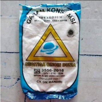 

Garam cincin dunia 100g paket isi 10