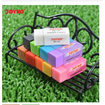

ERASER PENGHAPUS PENSIL ER-110 WARNA WARNI KECIL MURAH ECER ECERAN UNIK FANCY PELANGI ATK STATIONARY