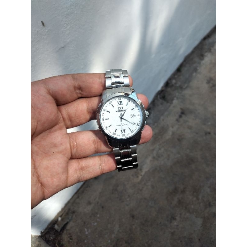 JAM TANGAN PRIA (MIRAGE) SILVER
