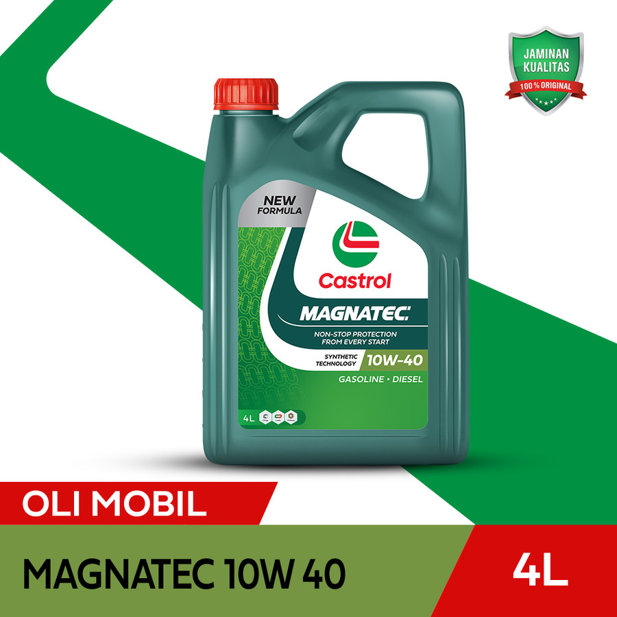 Oli Mobil Castrol Magnatec 10W40 4L // Oli Mesin