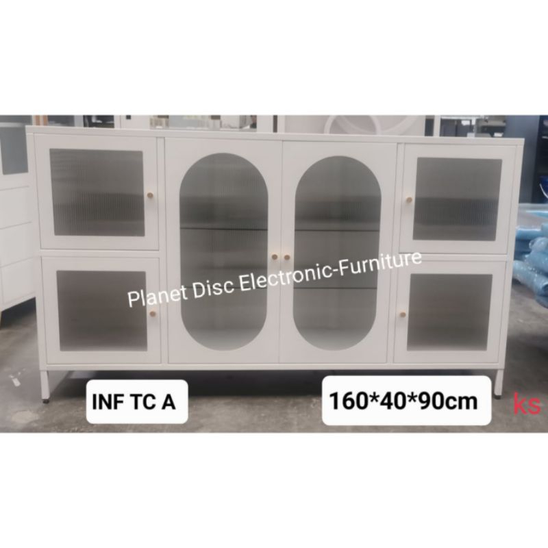 Meja Serbaguna plat besi 160cm bufet serbaguna meja besi bufet besi rak besi lemari serbaguna