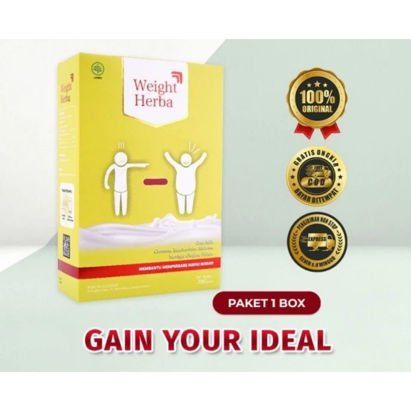 

Weight Herba Original - Susu Penambah Berat Badan Alami