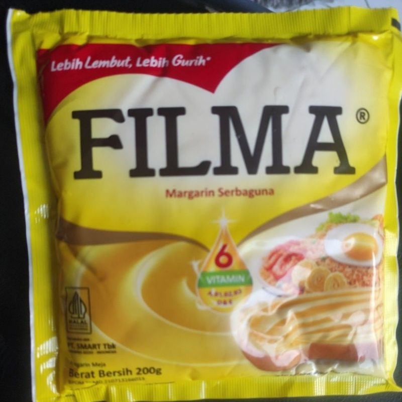 

FILMA MARGARIN 200 GRAM