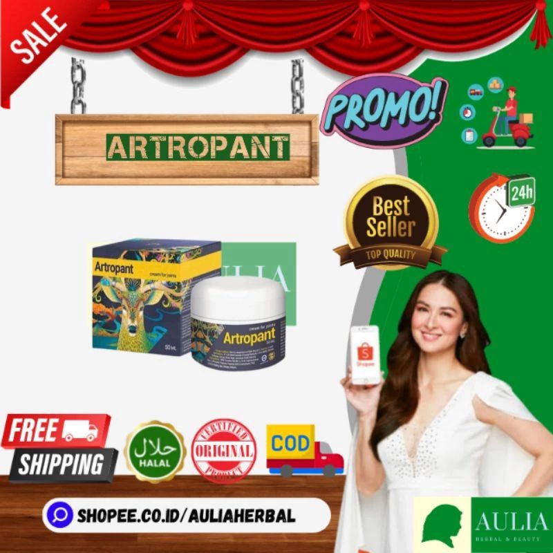ARTROPANT ASLI 100% ORIGINAL - CREAM ARTROPANT MENGATASI NYERI SENDI / OBAT SENDI TULANG