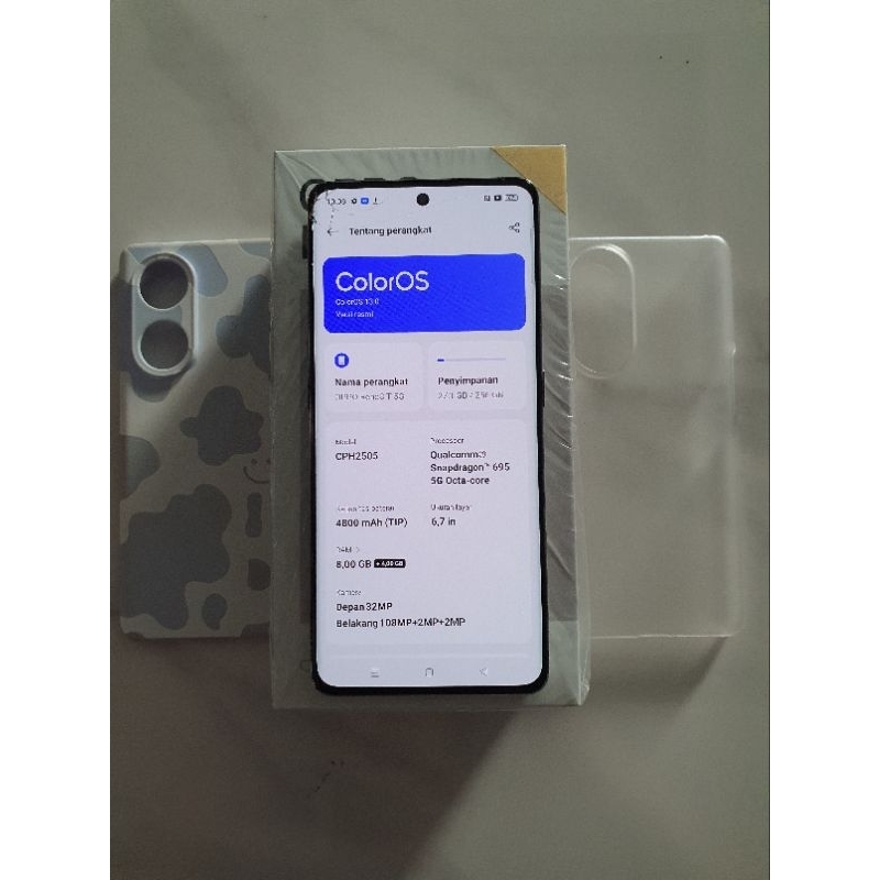 OPPO RENO 8T 5G RAM 8/256GB SECOND RETAK